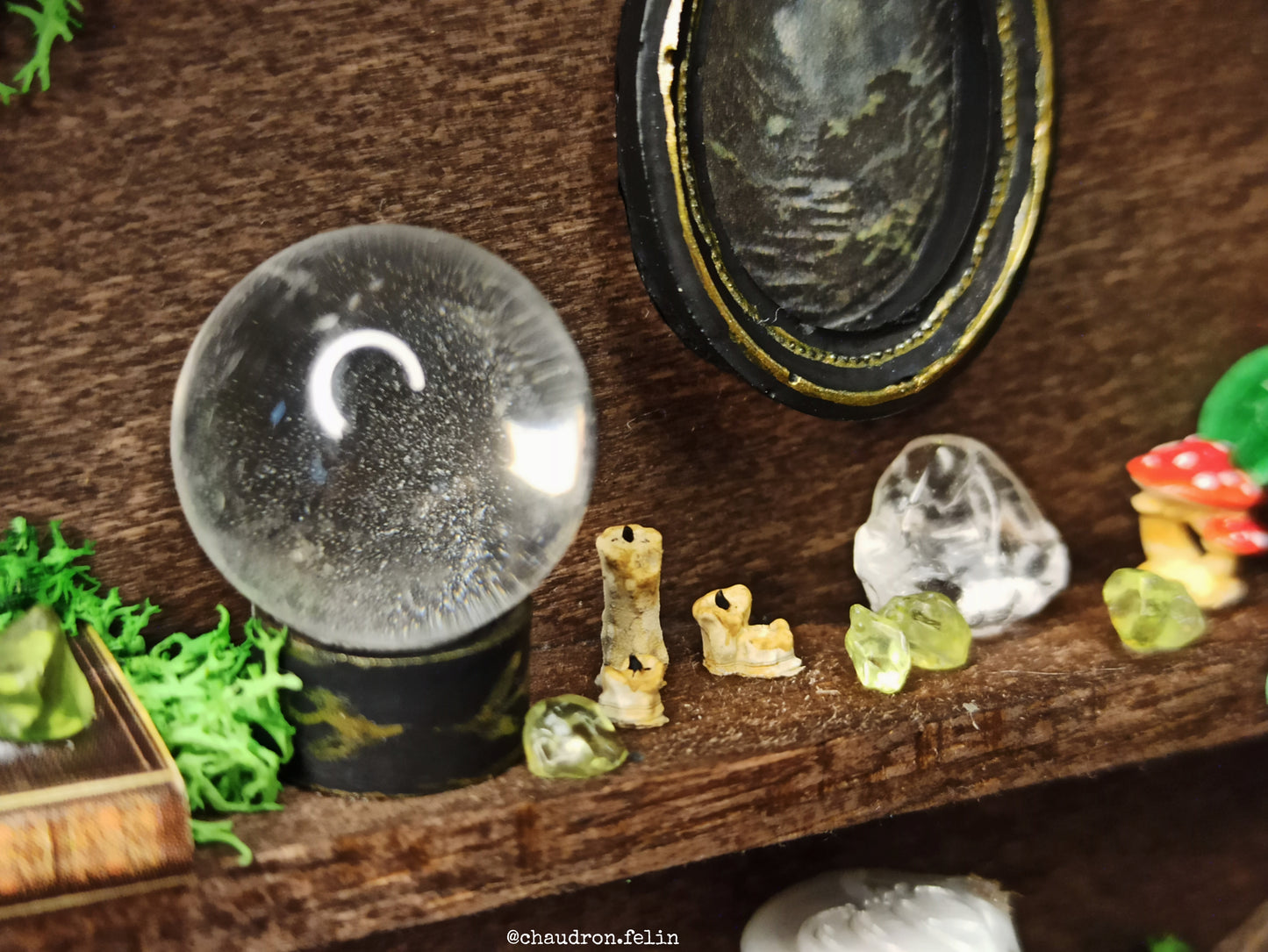 Boite Fantastique Samhain - Grimoire, Grenouille et Péridot