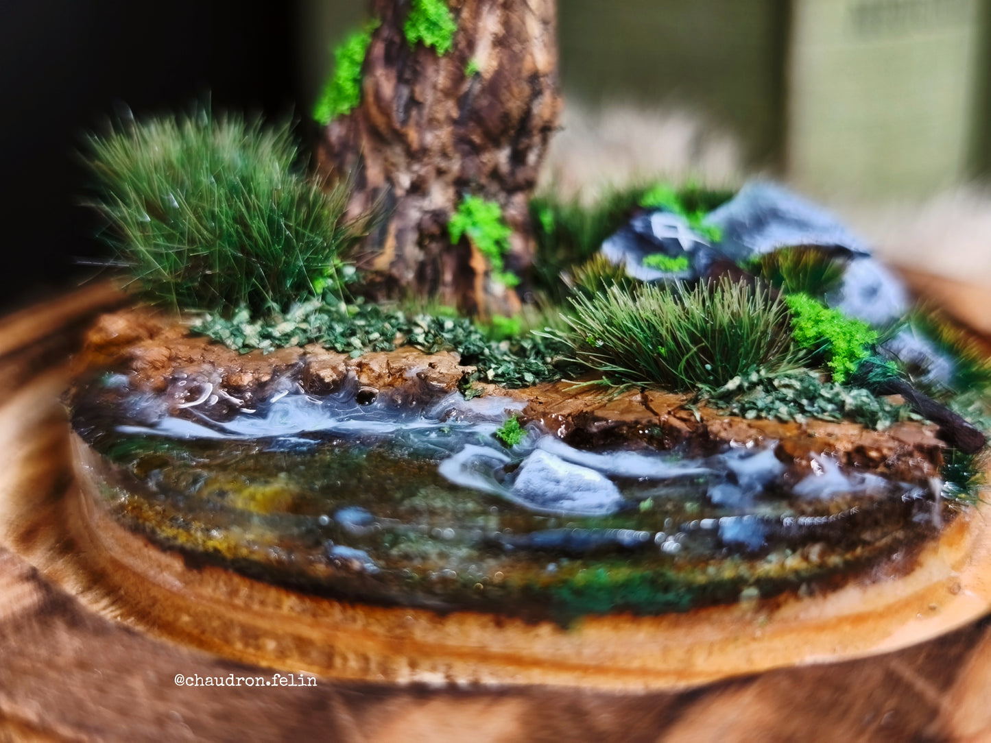 Le Repos du Guerrier - Diorama miniature