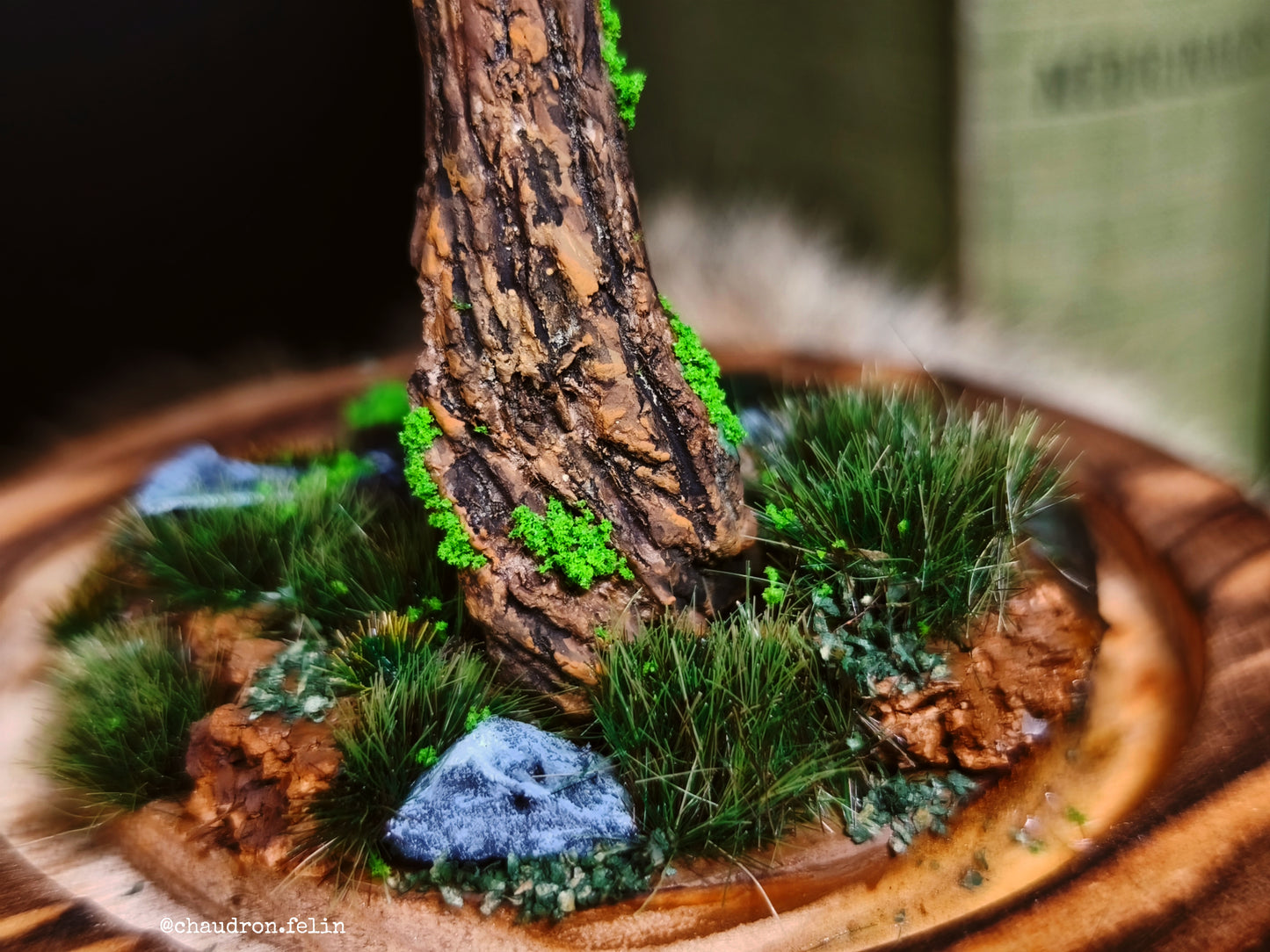 Le Repos du Guerrier - Diorama miniature