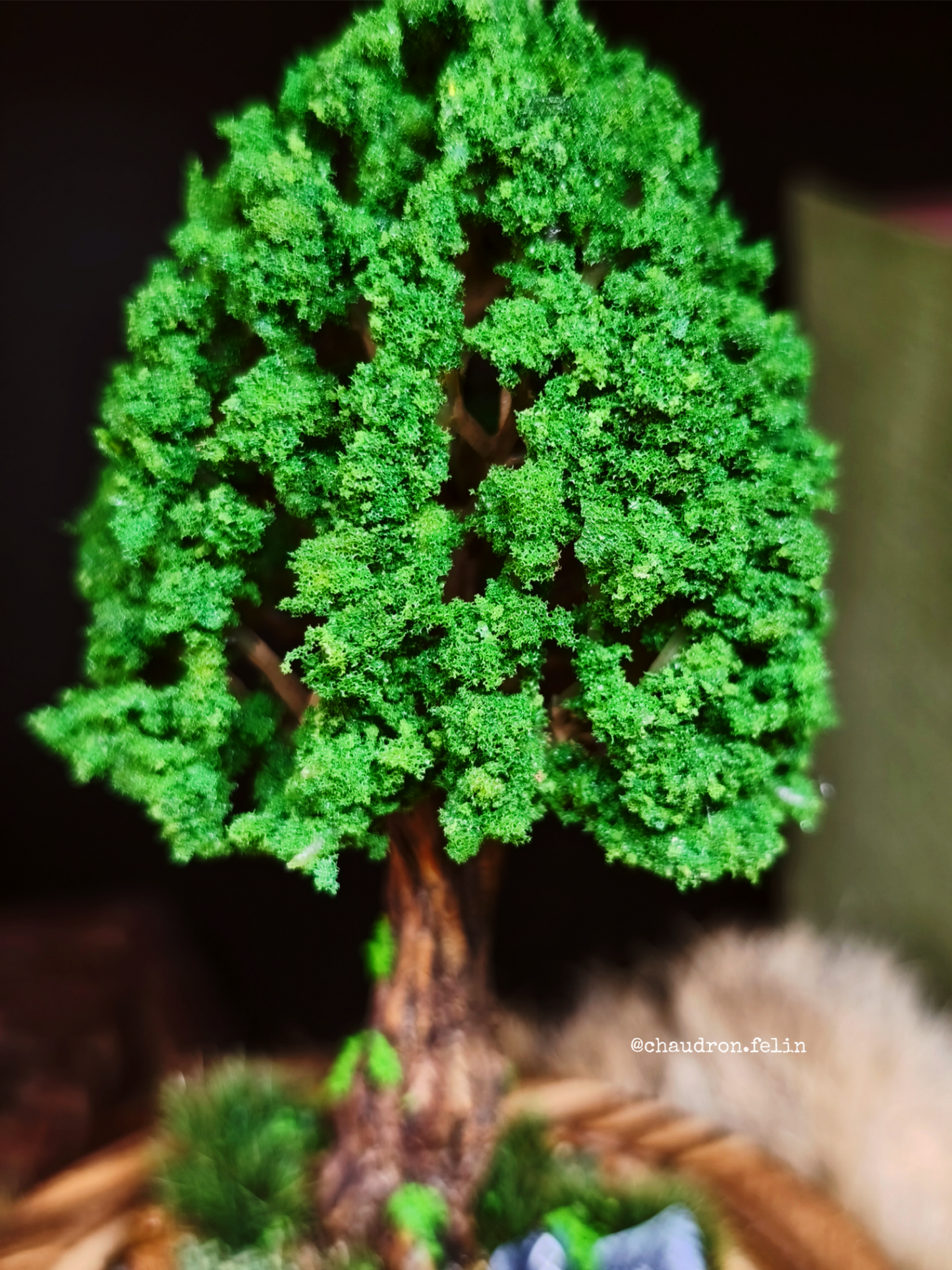 Le Repos du Guerrier - Diorama miniature