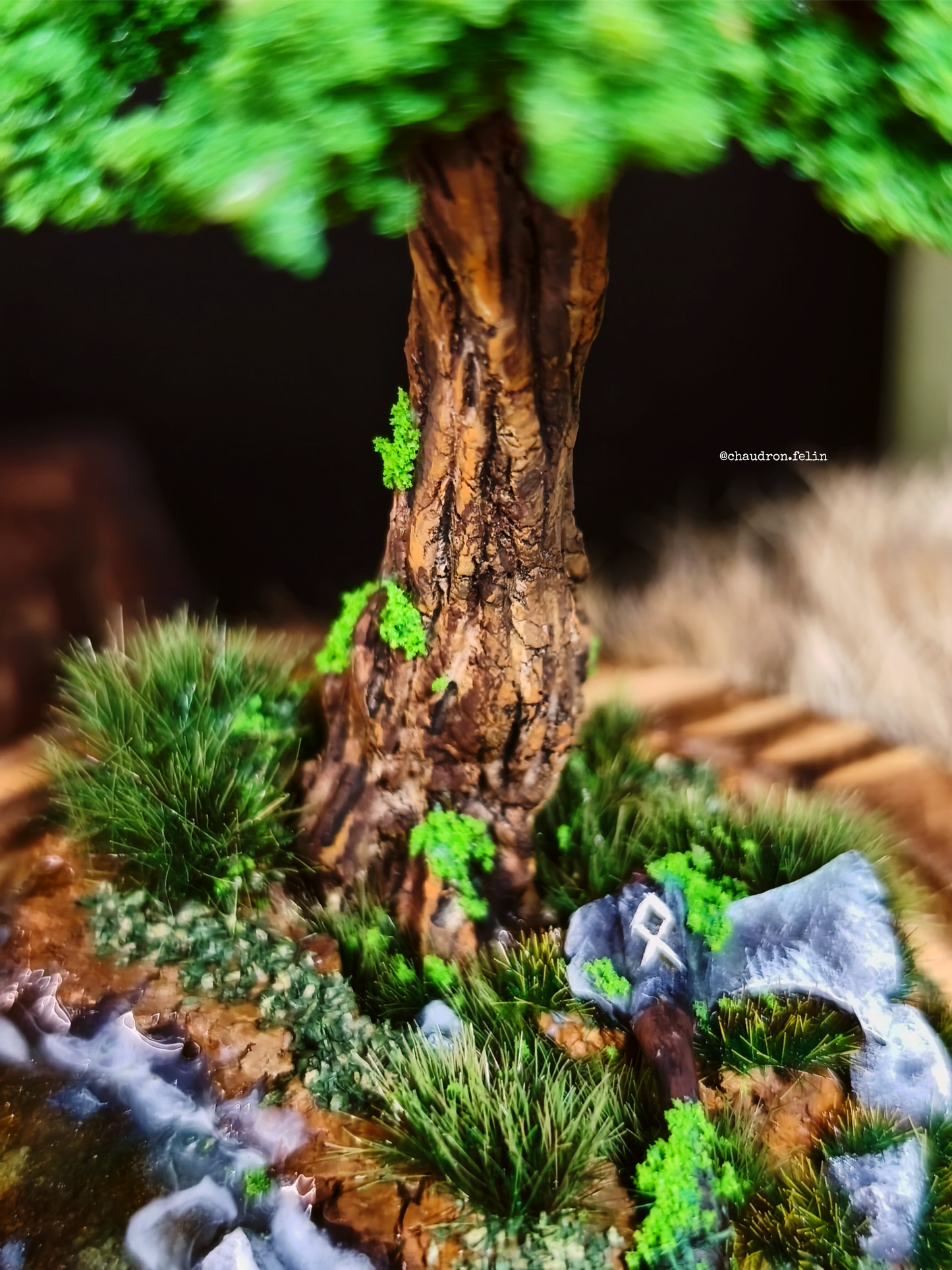 Le Repos du Guerrier - Diorama miniature
