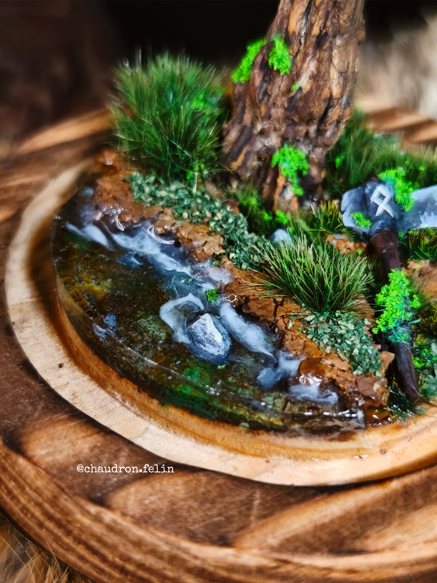 Le Repos du Guerrier - Diorama miniature