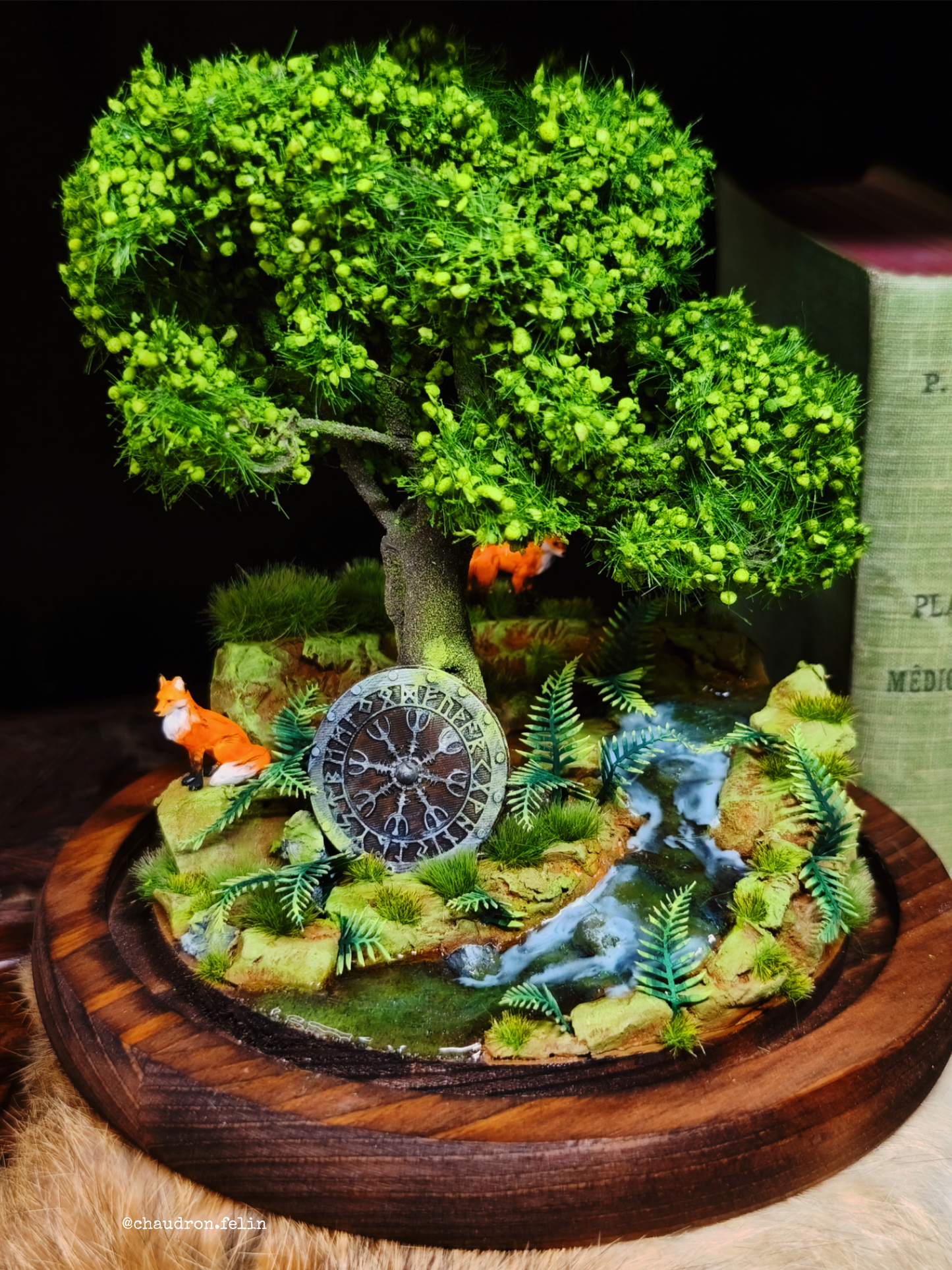 Le Bouclier du Gardien Silencieux - Diorama miniature