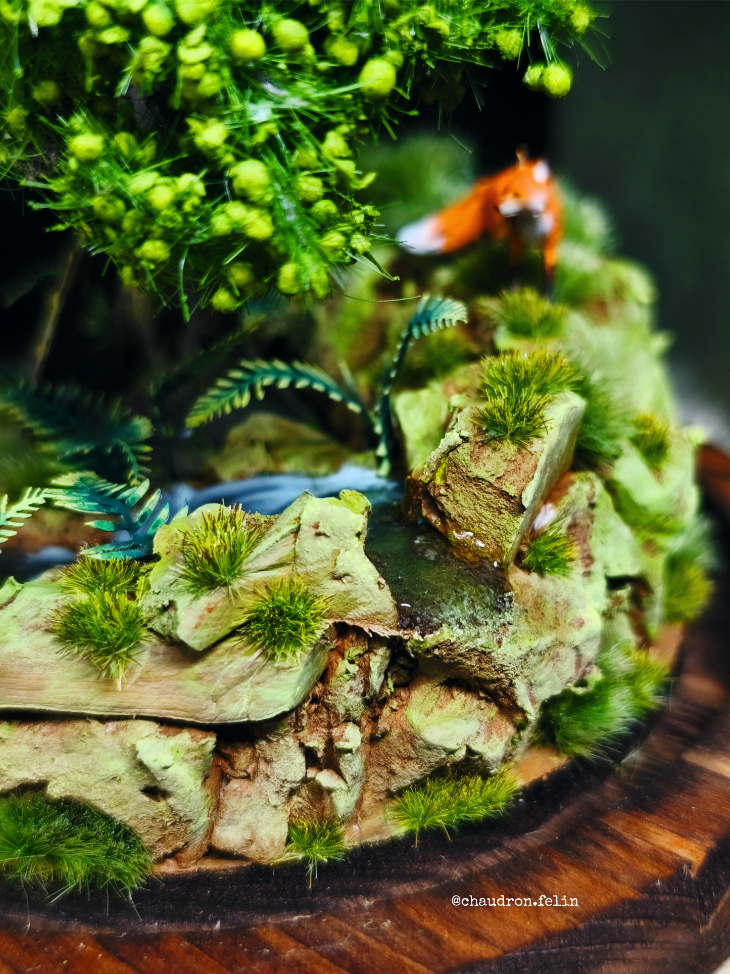 Le Bouclier du Gardien Silencieux - Diorama miniature