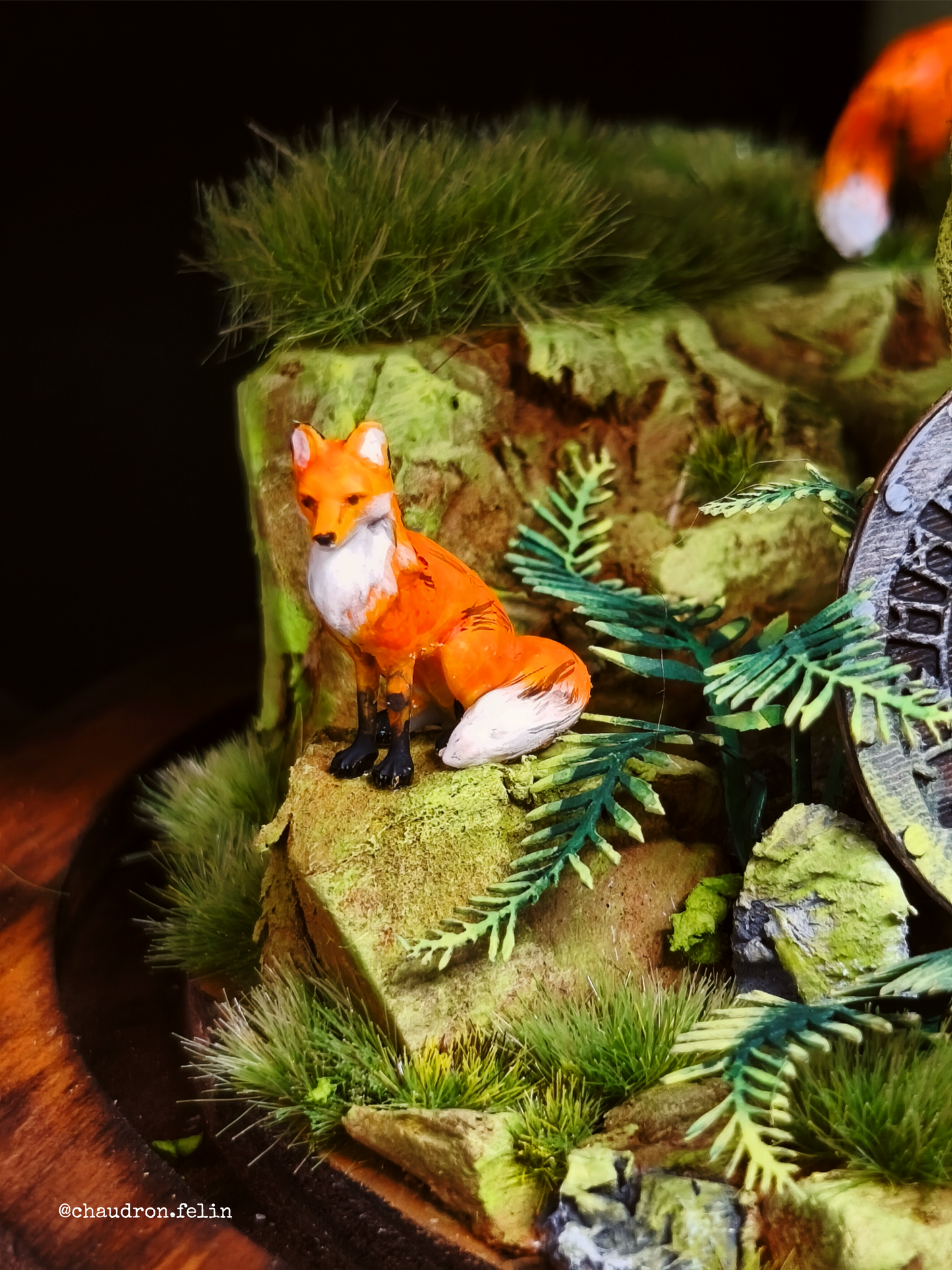Le Bouclier du Gardien Silencieux - Diorama miniature