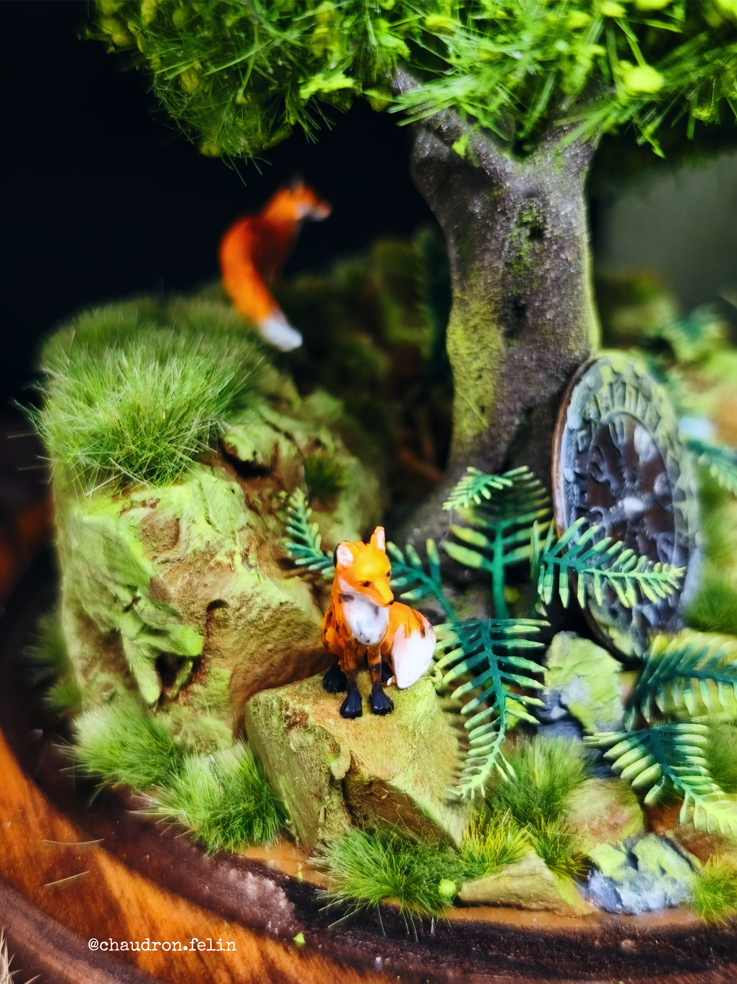 Le Bouclier du Gardien Silencieux - Diorama miniature