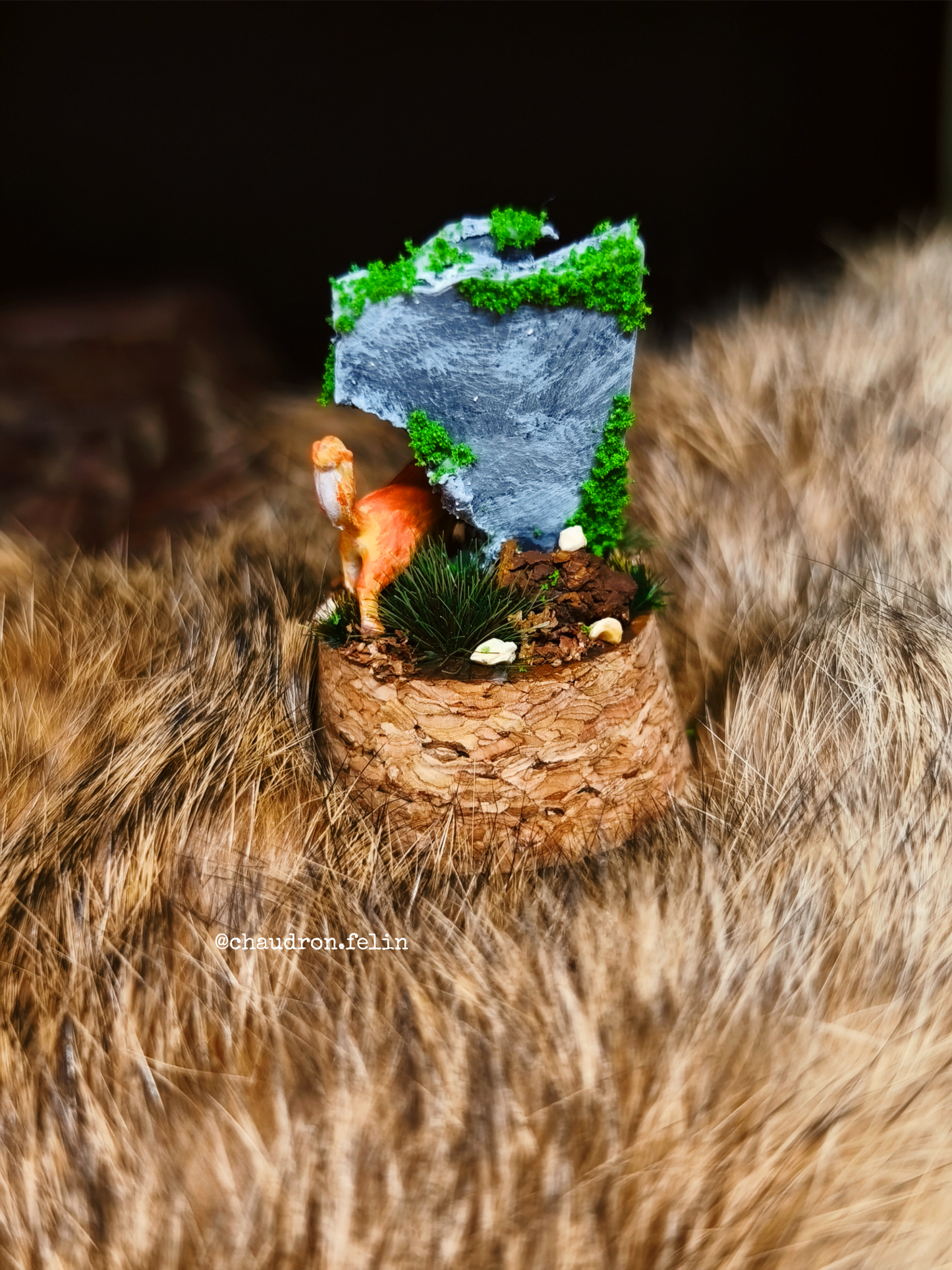 Stèles aux Runes Futhark - Dioramas miniatures