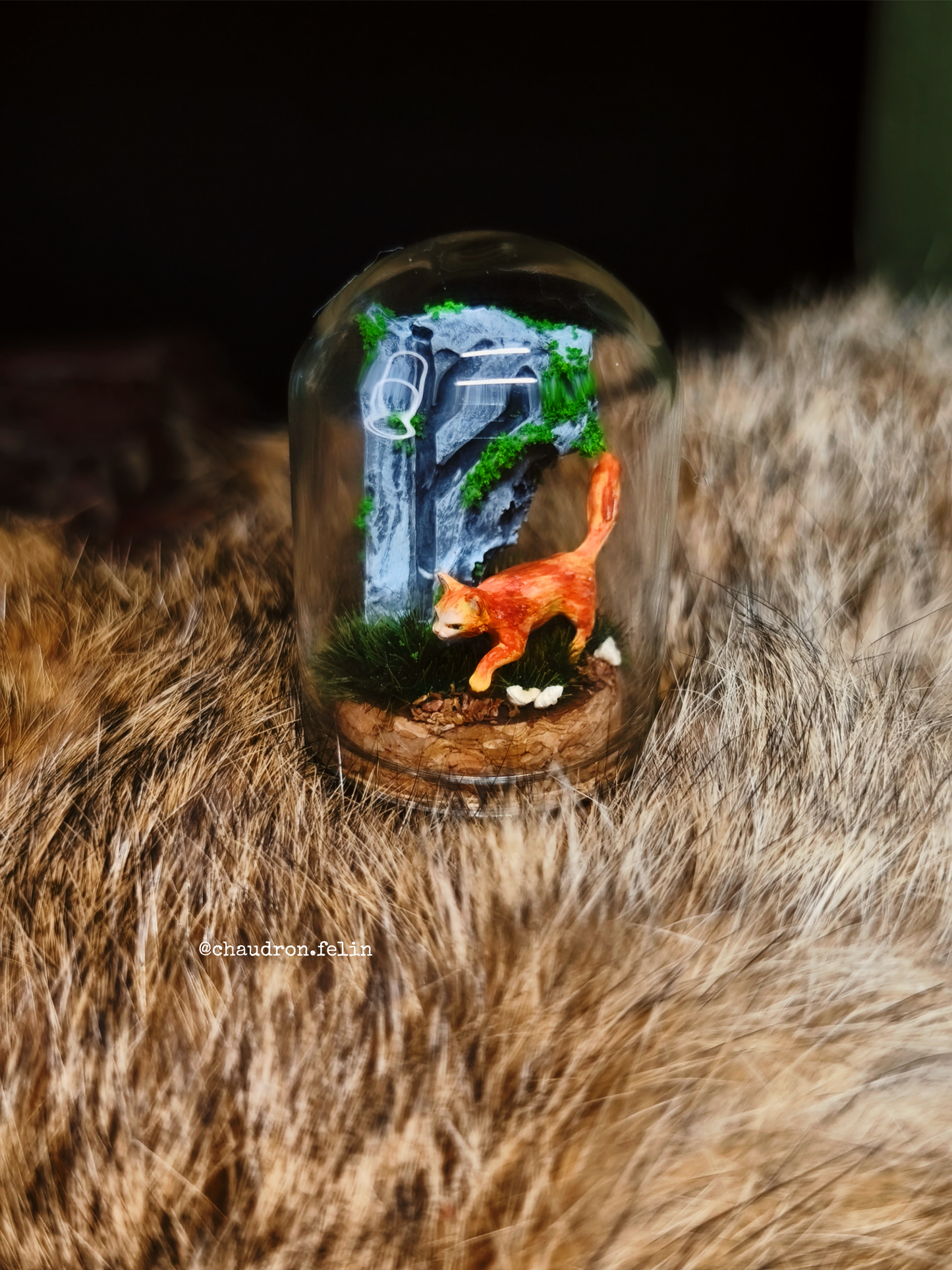 Stèles aux Runes Futhark - Dioramas miniatures