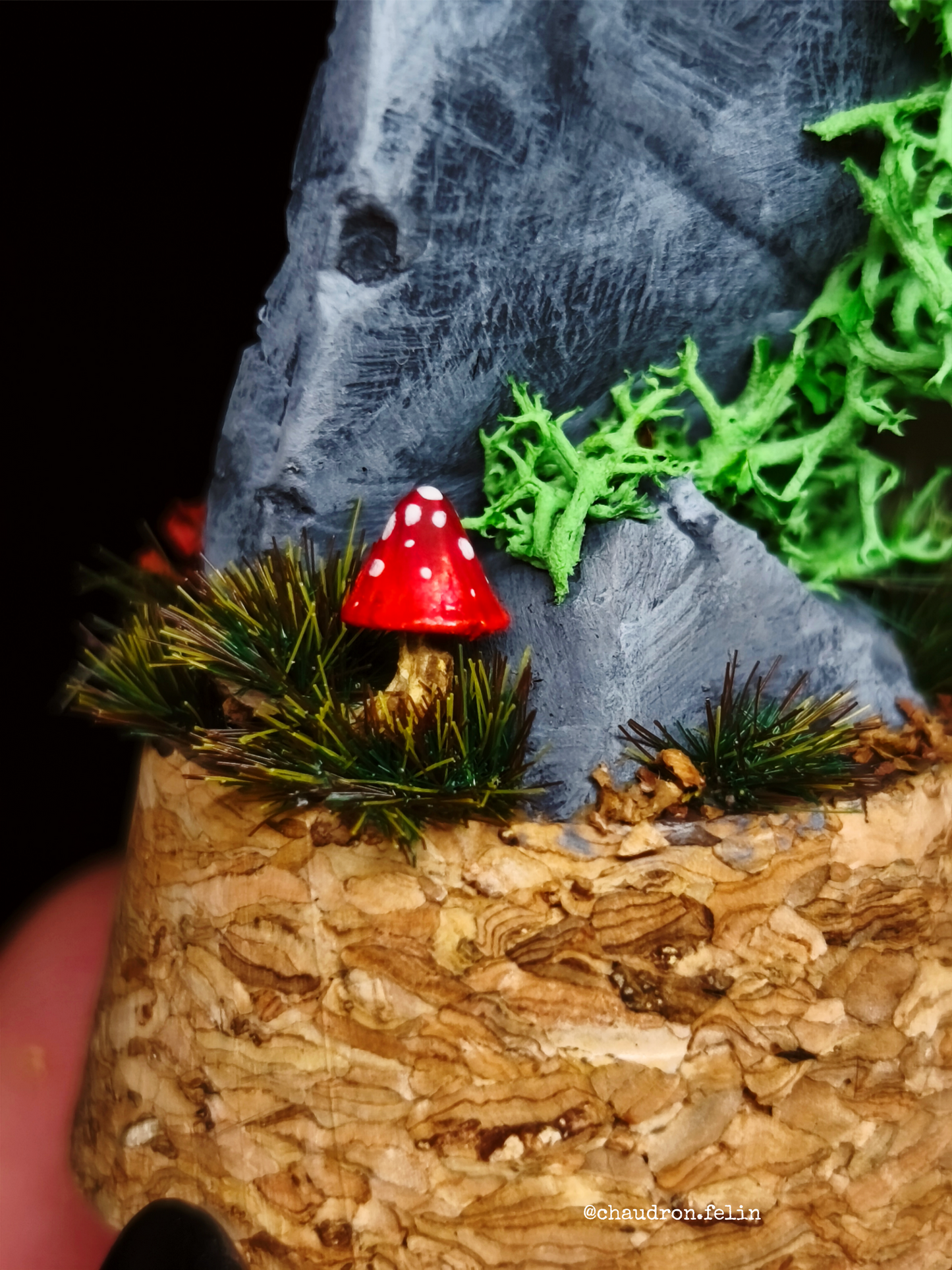 Stèles aux Runes Futhark - Dioramas miniatures
