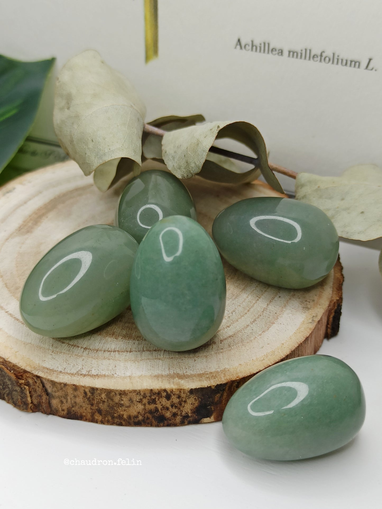 Petit œuf - Aventurine Verte