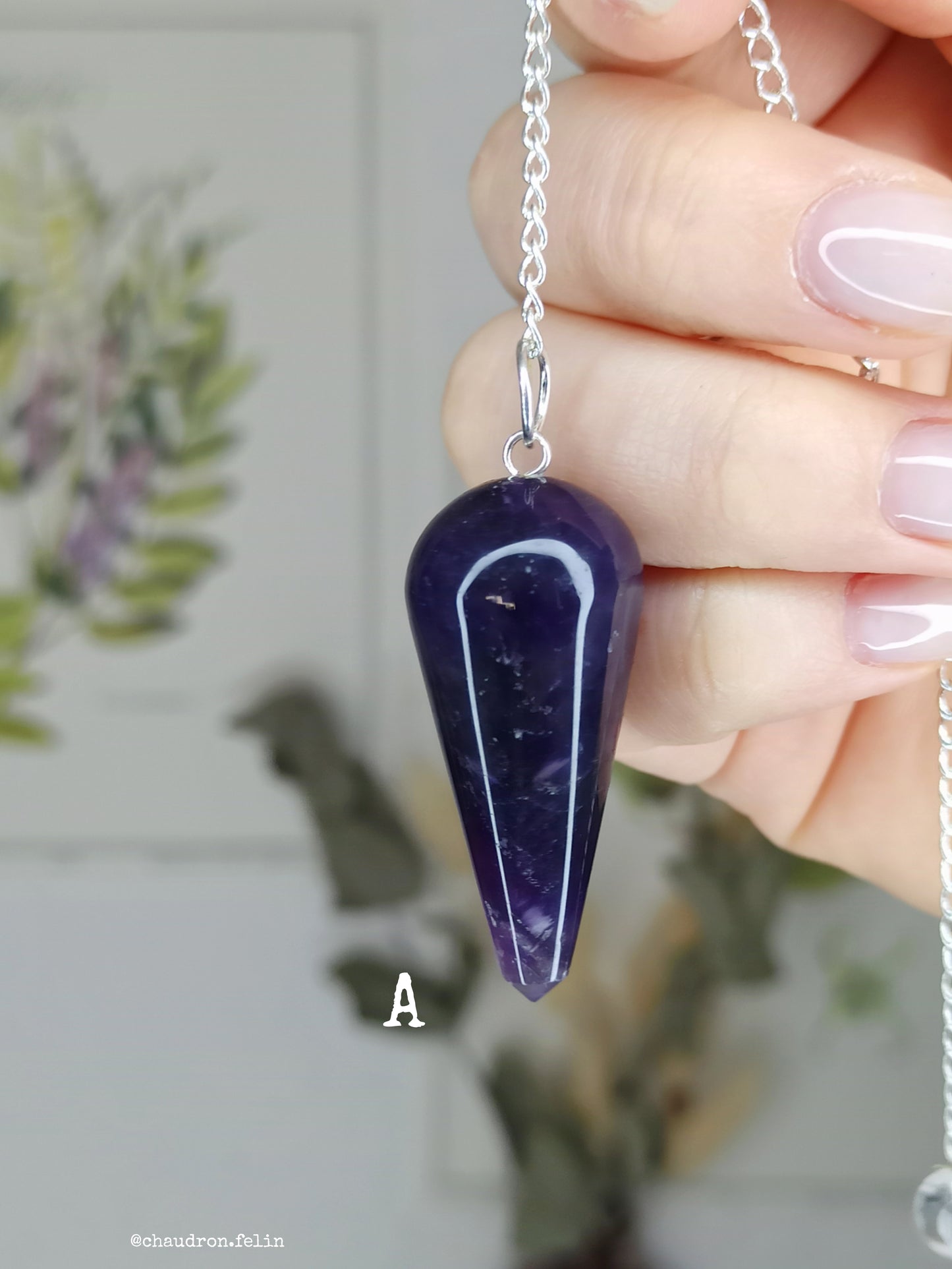 Pendules en Améthyste
