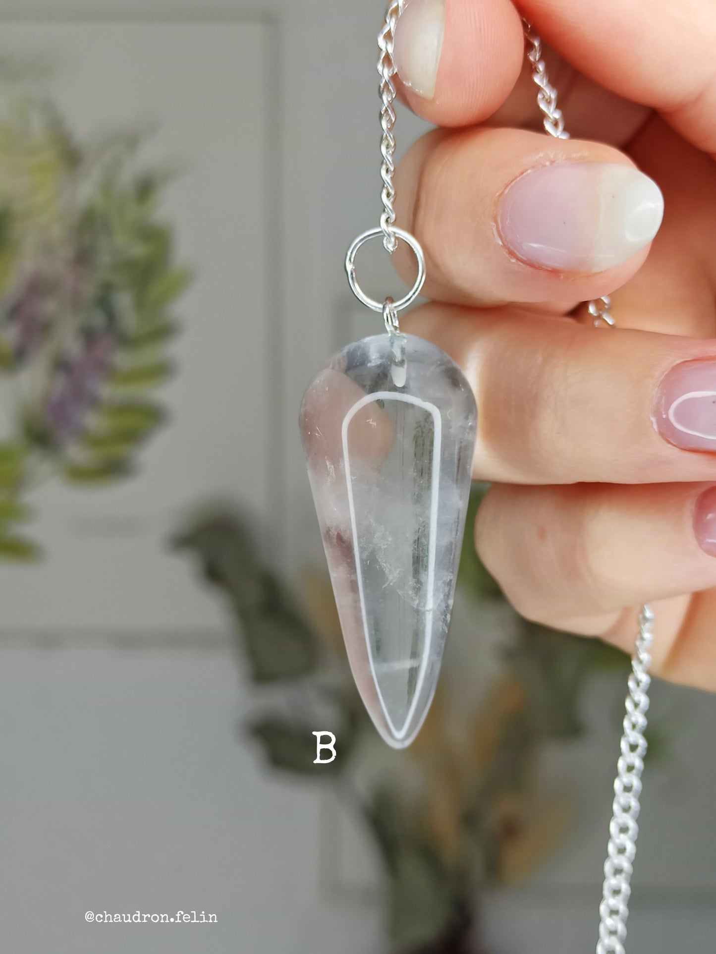 Pendules en Cristal de Roche
