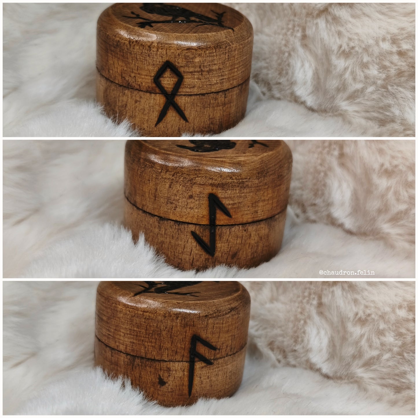 Écrin à Bague Freya et Odin