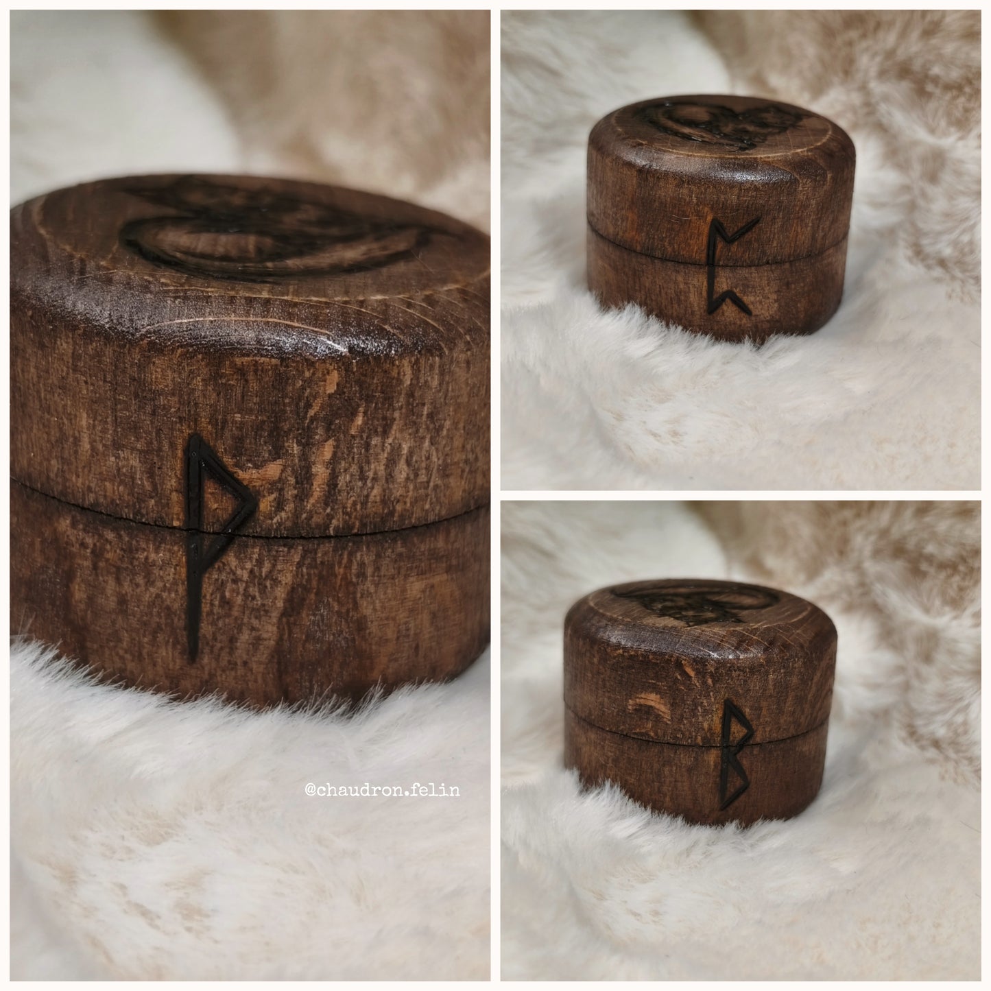 Écrin à Bague Freya et Odin