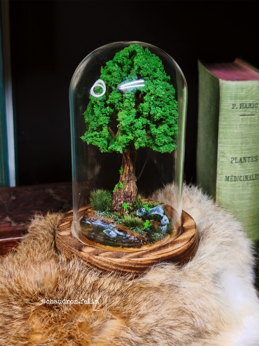 Le Repos du Guerrier - Diorama miniature