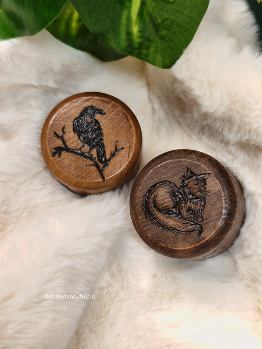 Écrin à Bague Freya et Odin